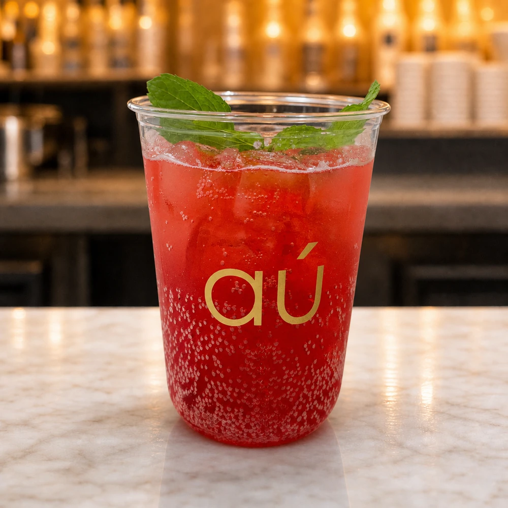 Strawberry Fizzy Mojito / موهيتو الفراولة الفوّار