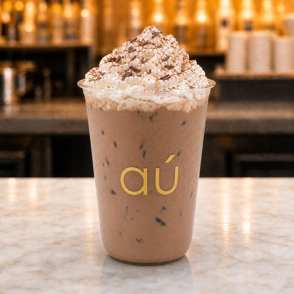 Iced Chocolate with Cream / شوكولاتة مثلجة بالكريمة