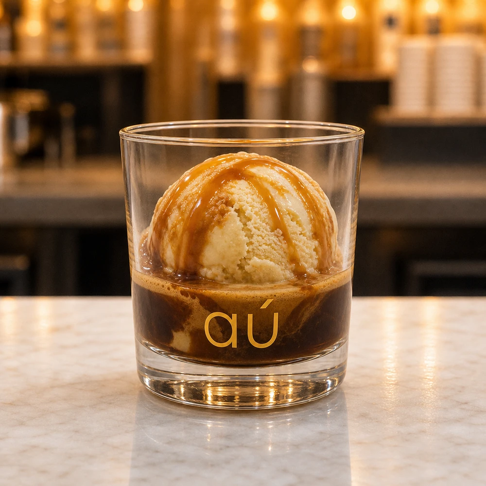 Butterscotch Affogato / أفوغاتو بالبترسكوتش
