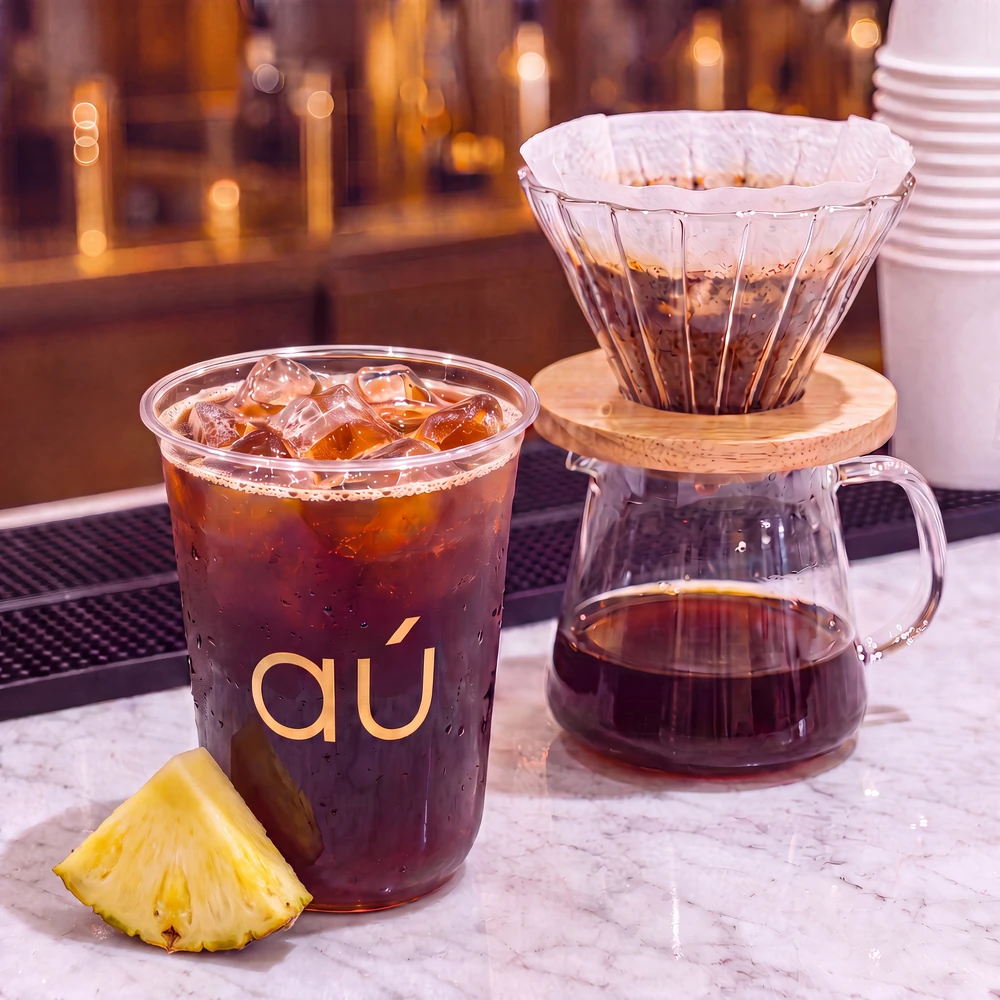 Iced V60 - El Salvador Pinocchio Pineapple / V60 مثلجة - السلفادور بينوكيو باينابل